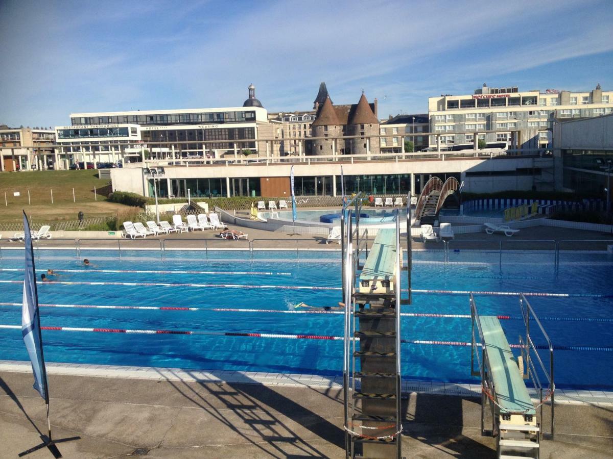 Topfloor Les Terrasses Lejlighed Dieppe Eksteriør billede